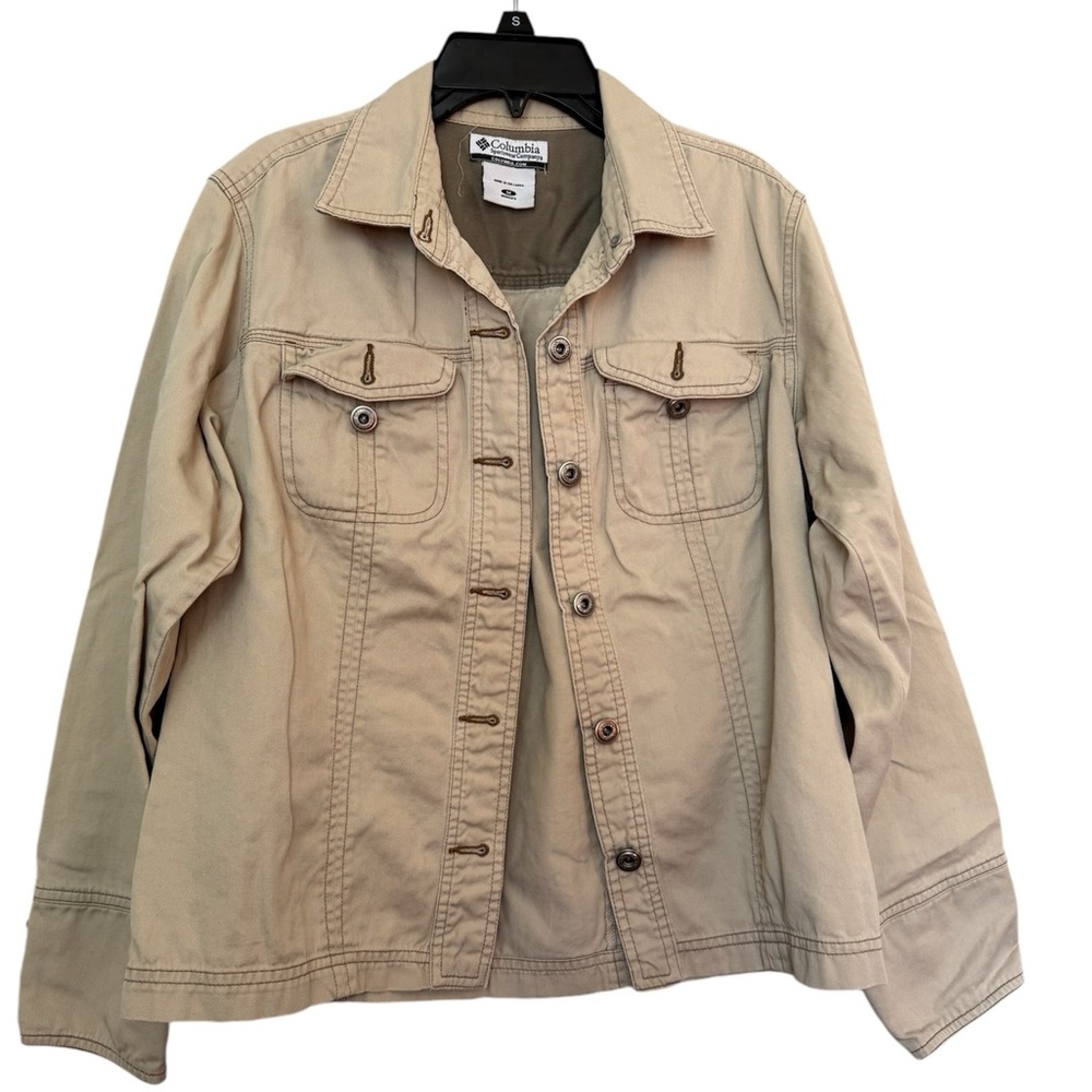 Columbia khaki jacket size M women’s‎
